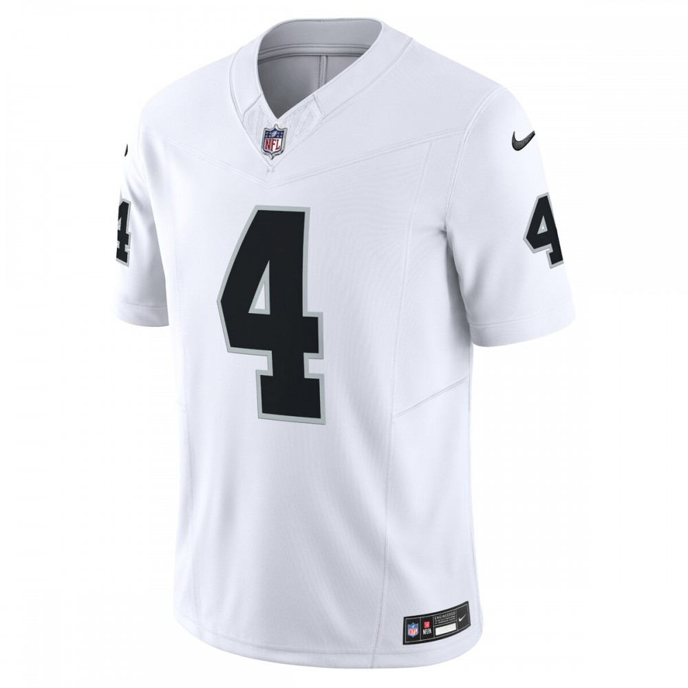 Derek Carr Las Vegas Raiders Nike Vapor F.U.S.E. Limited Jersey - White-GridironStore